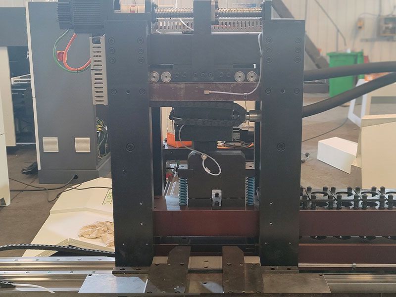 Copper bar punching process