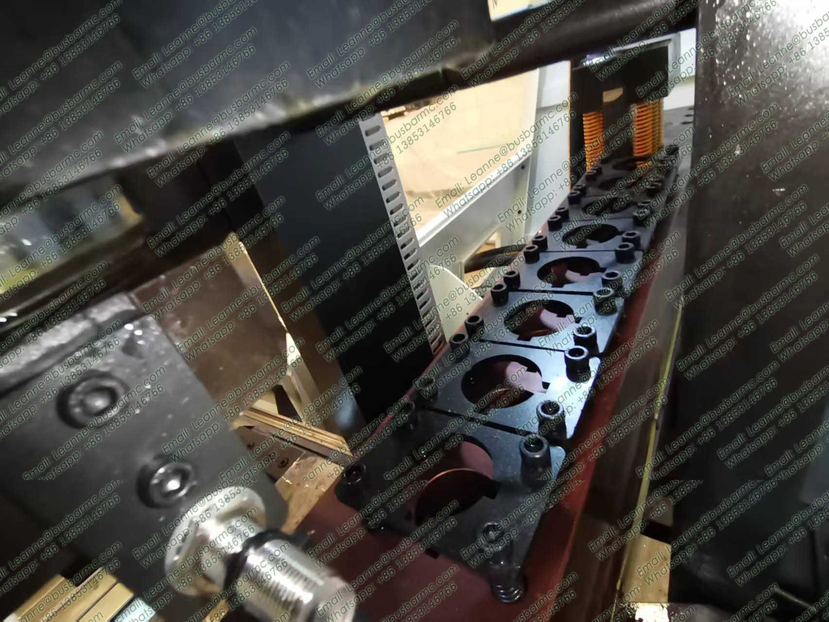 Busbar fabrication equipment detail